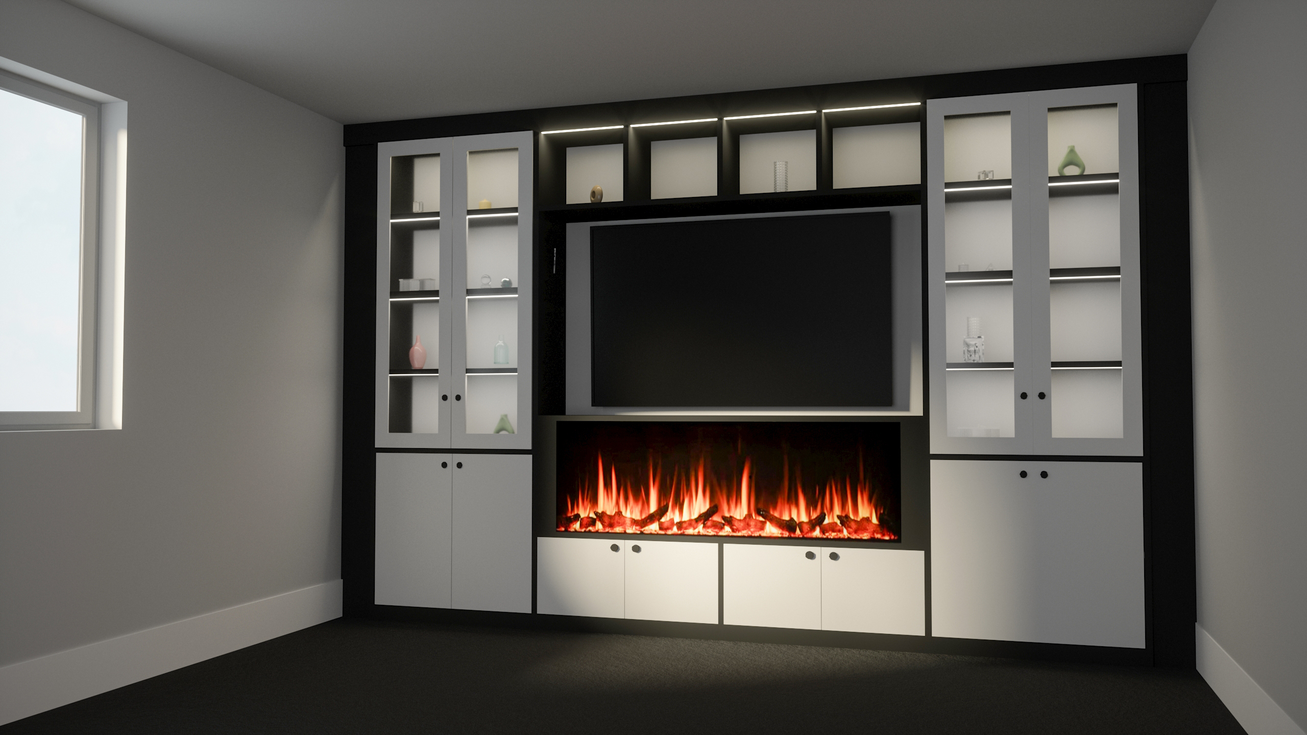 Door Module Variations Module F Framed Doors | Bespoke Utility Design