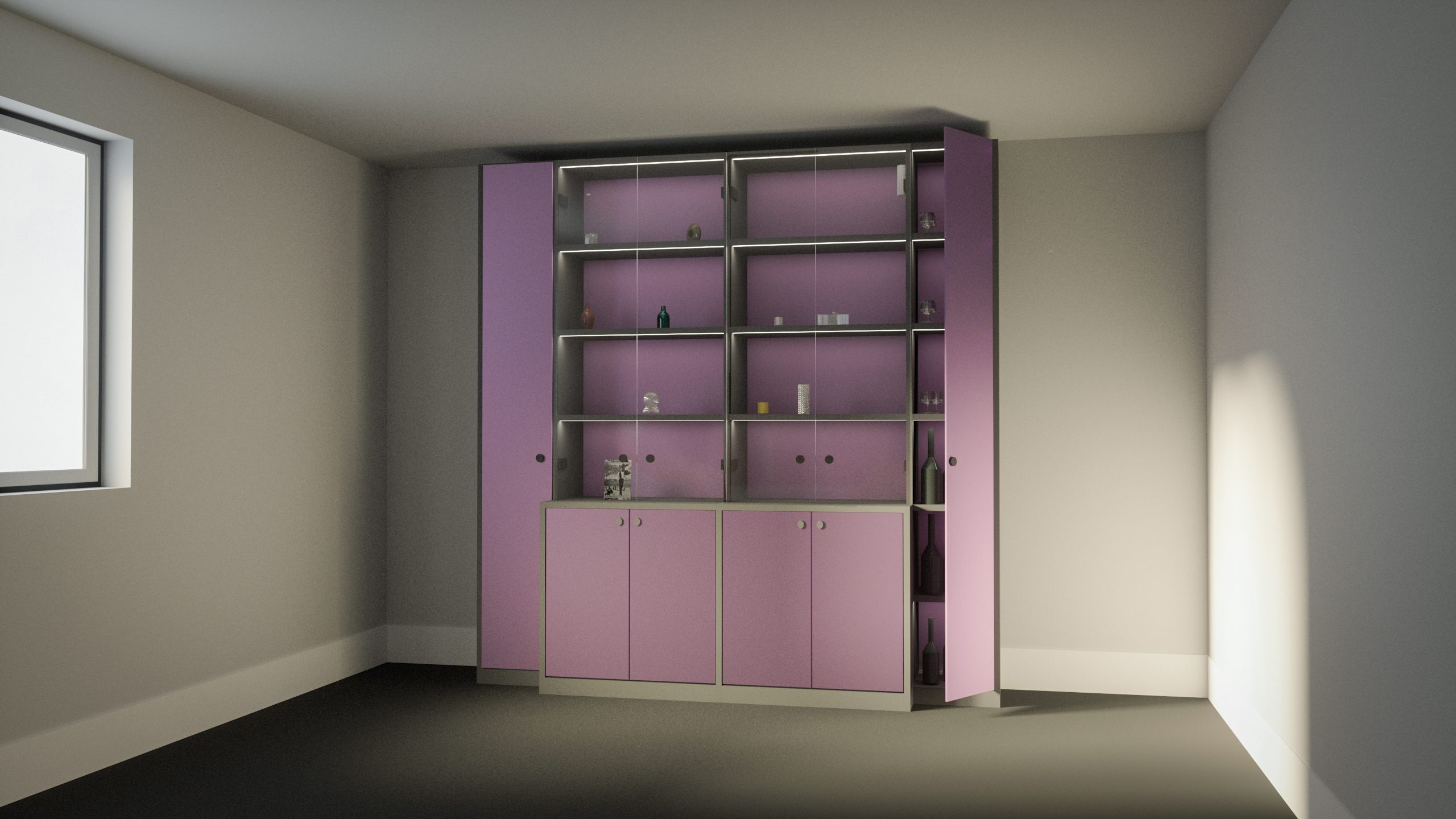 Door Module Variations Module F Solid Doors | Bespoke Utility Design