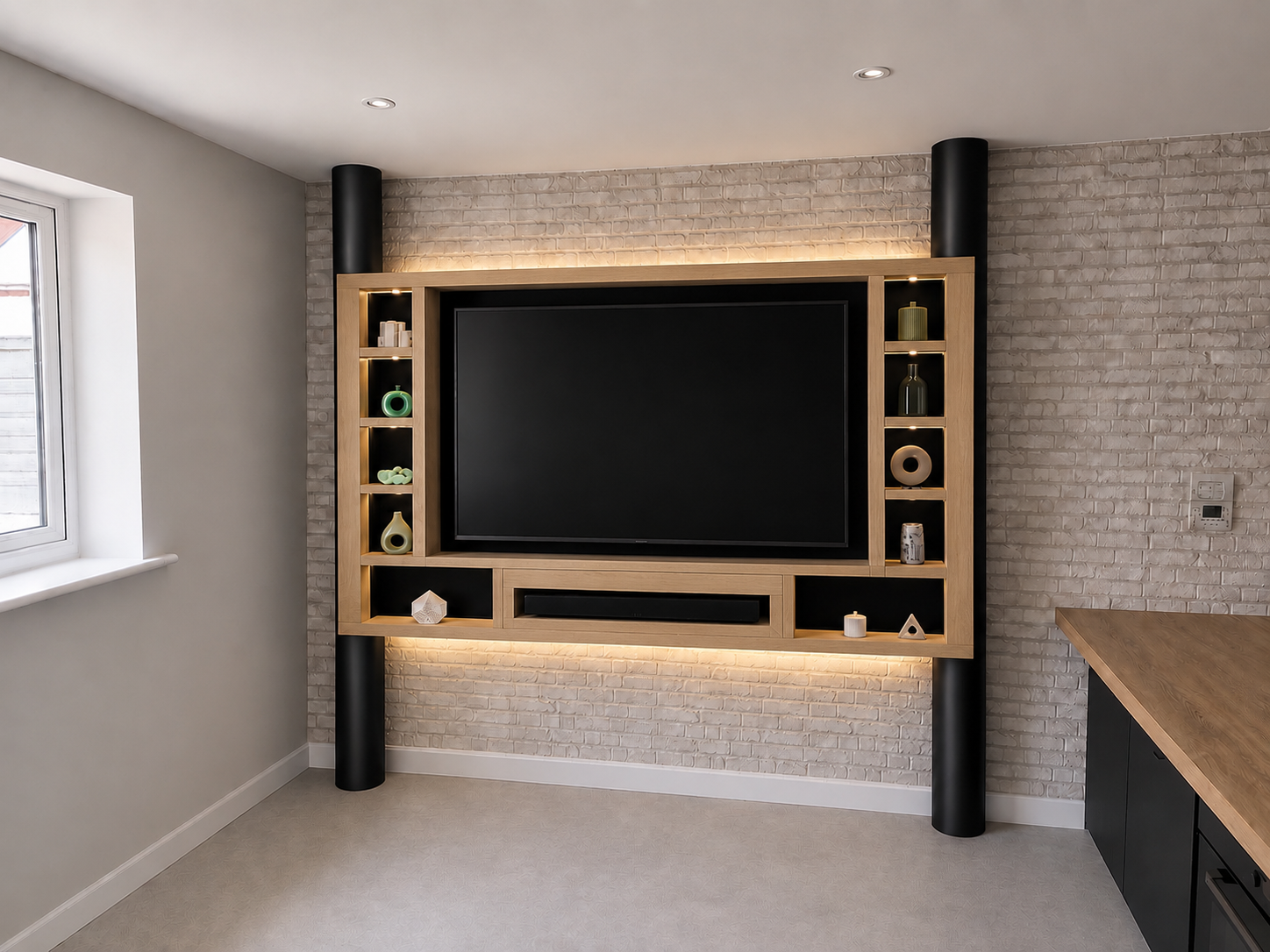 Media Wall TV Stand