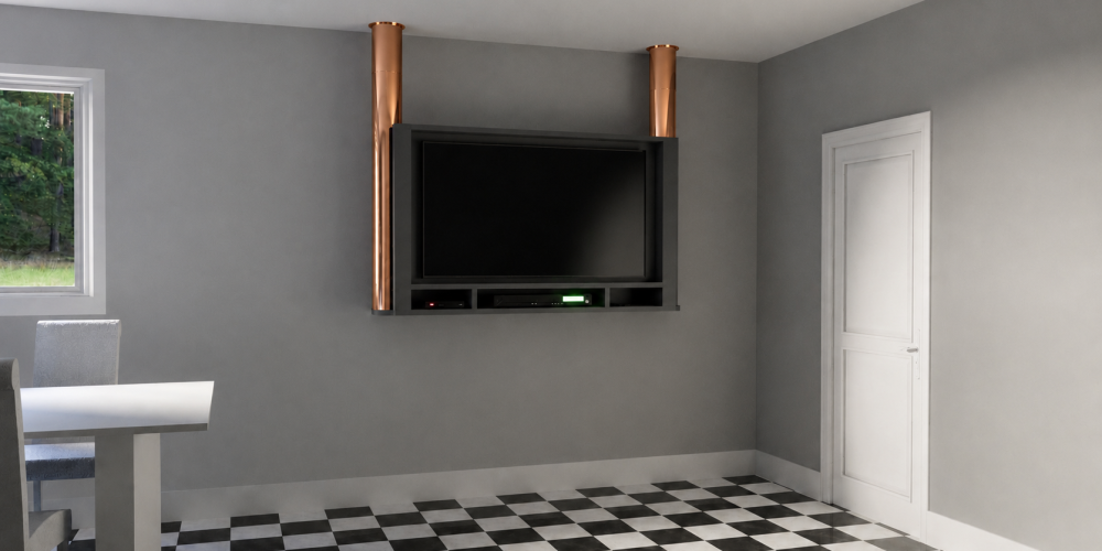 Media Wall TV Stand