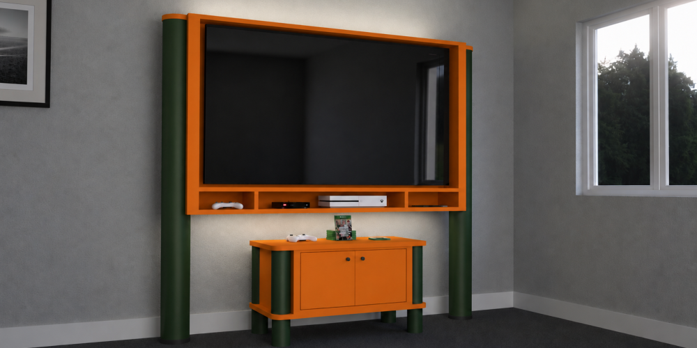 Media Wall TV Stand