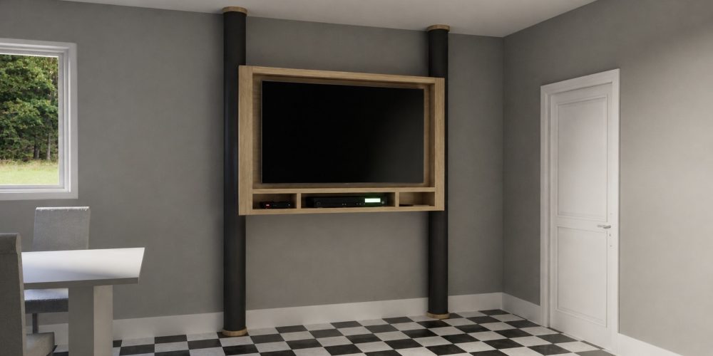 Media Wall TV Stand