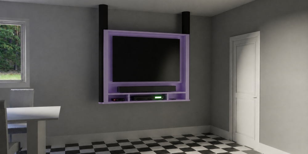 Media Wall TV Stand