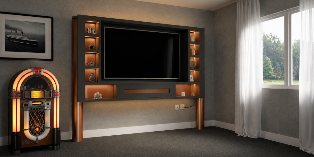 Media Wall TV Stand